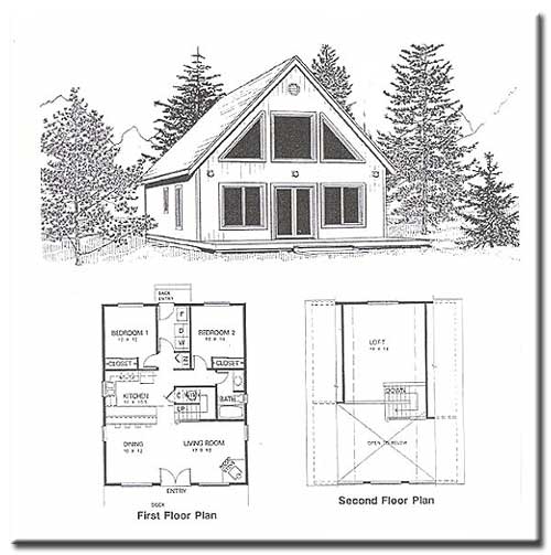 Idaho Cedar Cabins Floor Plans